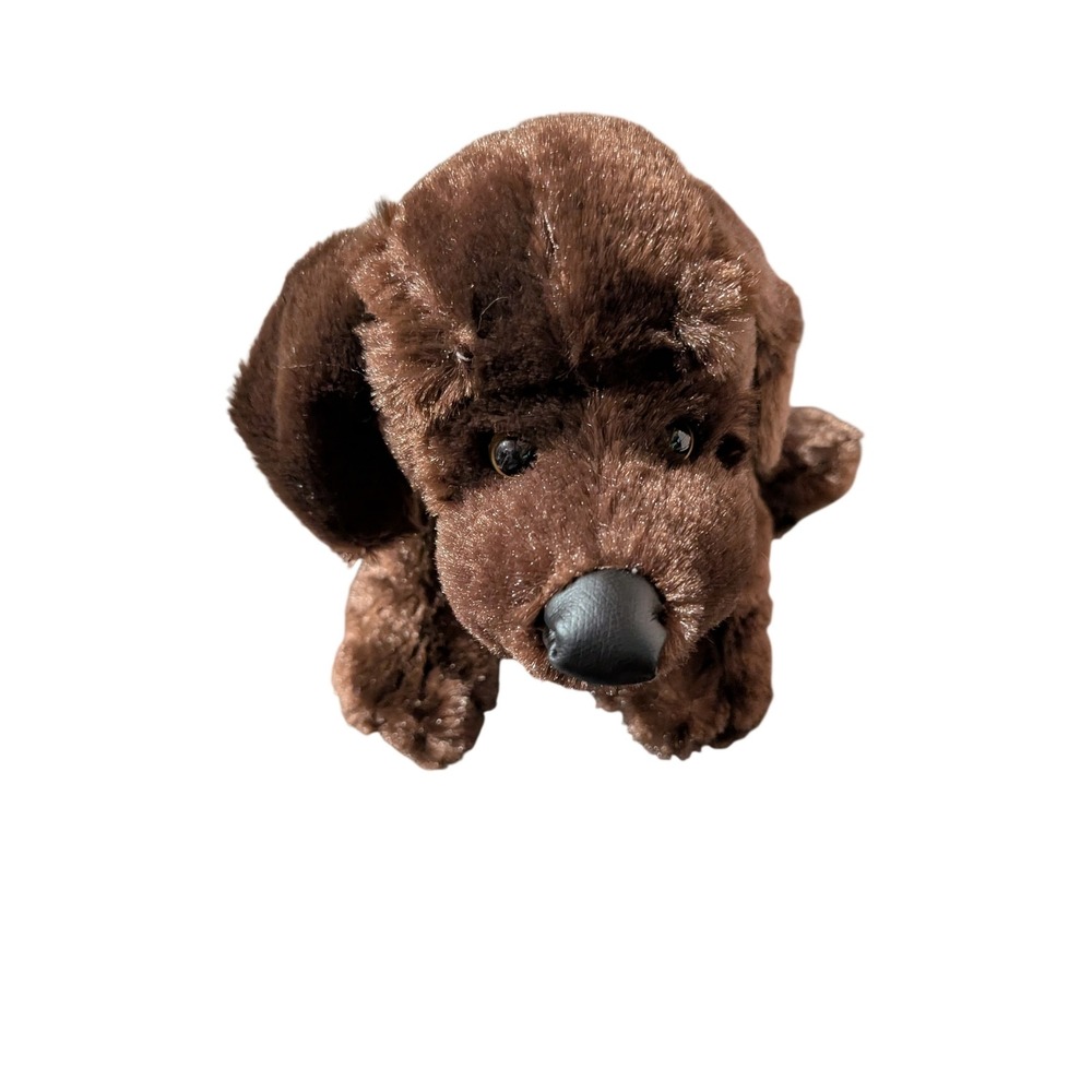 Webkinz Ganz Chocolate Lab Brown Dog Plush Stuffed Animal Floppy Ears HM011